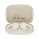 Lenovo erazer xf30 bluetooth fülhallgató sztereo (v5.4, tws, fülre akasztható, zajszűrő, mikrofon + töltőtok) bézs