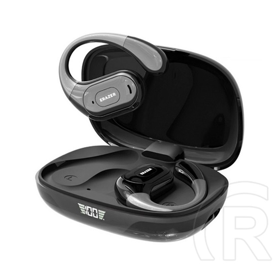 Lenovo erazer xf51 bluetooth fülhallgató sztereo (v6.0, tws, fülre akasztható, zajszűrő, mikrofon + töltőtok) fekete