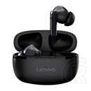 Lenovo ht05 bluetooth fülhallgató sztereo (v5.0, tws, mikrofon, cseppálló, zajszűrő + töltőtok) fekete