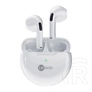 Lenovo lecoo ew305 bluetooth fülhallgató sztereo (v5.3, tws, zajszűrő, mikrofon + töltőtok) fehér