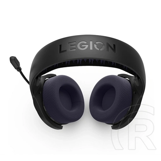 Lenovo legion h410 bluetooth fejhallgató sztereo (v5.2, mikrofon, zajszűrő, összehajtható) fekete