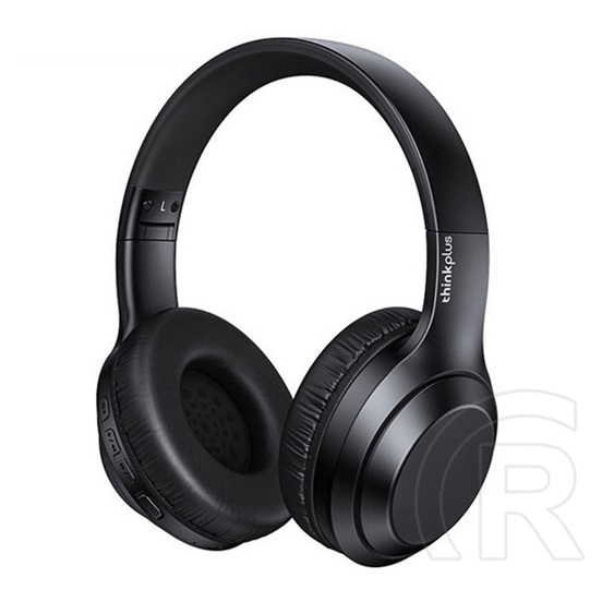 Lenovo thinkplus th10 bluetooth fejhallgató sztereo (v5.0, mikrofon, zajszűrő, összehajtható, 3.5mm jack aljzat) fekete
