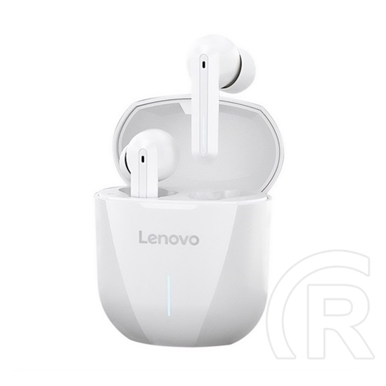 Lenovo xg01 bluetooth fülhallgató sztereo (v5.0, tws, mikrofon + töltőtok) fehér