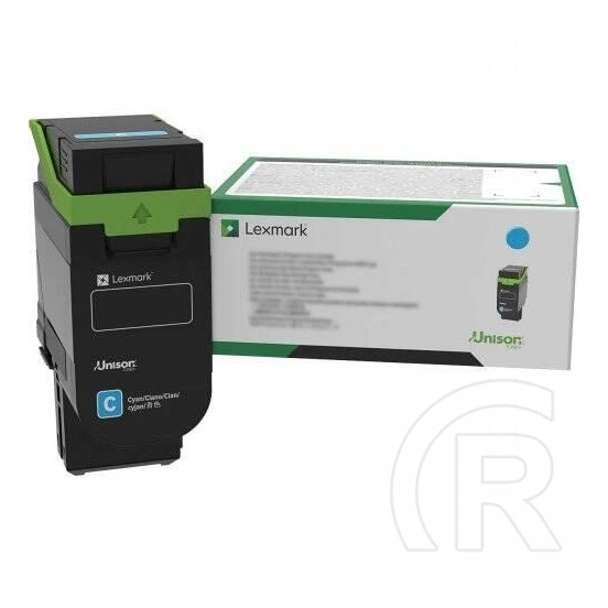 Lexmark 75M2HC0 toner (ciánkék)