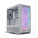 Lian Li Lancool 216 ARGB (ATX, ablakos, fehér)