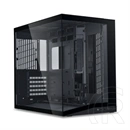 Lian Li O11D Mini V2, Midi-tower ház,edzett üveg - fekete