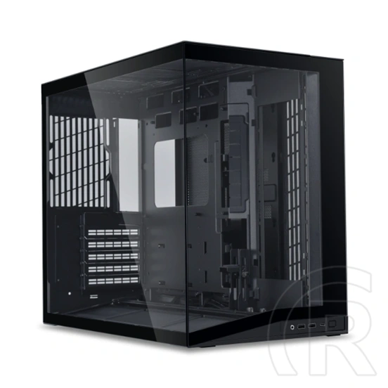 Lian Li O11D Mini V2, Midi-tower ház,edzett üveg - fekete