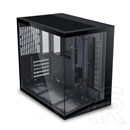 Lian Li O11D Mini V2, Midi-tower ház,edzett üveg - fekete