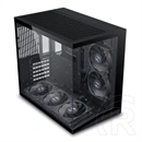 Lian Li O11D Mini V2, Midi-tower ház,edzett üveg - fekete