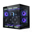 Lian Li O11D Mini V2, Midi-tower ház,edzett üveg - fekete