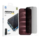 Lito iPhone 18 Pro Max  airspace border képernyővédő üveg (3d, full cover, betekintés védelem, 0.4mm, 9h) fekete