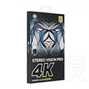 Lito iPhone 18 Pro Max  d+ max 4k képernyővédő üveg (3d, full cover, 0.4mm, 7h, extra erős) fekete