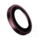 Lito iPhone 18 Pro Max  titanium ar kameravédő üveg (0.3mm, 9h, tükröződésmentes) burgundy