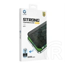 Lito iPhone 18 Pro  d+ max strong képernyővédő üveg (3d, full cover, karcálló, betekintés védelem, 0.4mm, 8h) fekete
