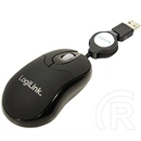 LogiLink ID0016 Mini optikai egér (USB, fekete)