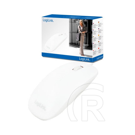 LogiLink ID0062 optikai egér (USB, fehér)