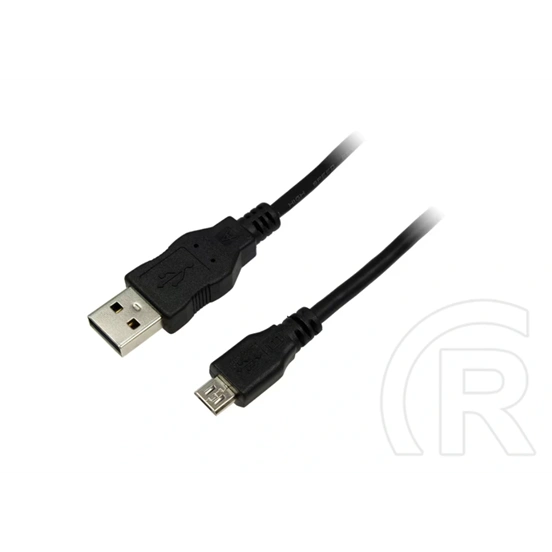 LogiLink USB-A - micro USB-B adatkábel (USB 2.0, M/M, 0,6 m)