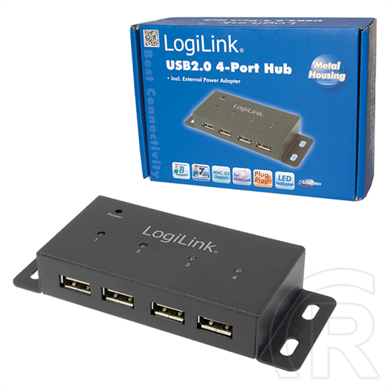 LogiLink USB 2.0 HUB (4 portos, fém)