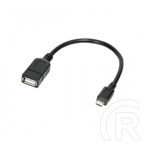 LogiLink USB 2.0 Micro USB adapter kábel (Type-A aljzat / micro-B dugó, OTG)