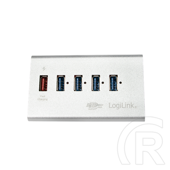 LogiLink USB 3.0 HUB (4+1 portos, aktív)