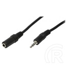 LogiLink jack audió kábel apa-anya (3,5 mm, 3 m)