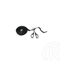 LogiLink vágható tépőzáras kábelkötegelő (10mx20mm, fekete)