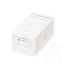 Logilink Felületre szerelhető doboz 1 keystone modulhoz, fehér
