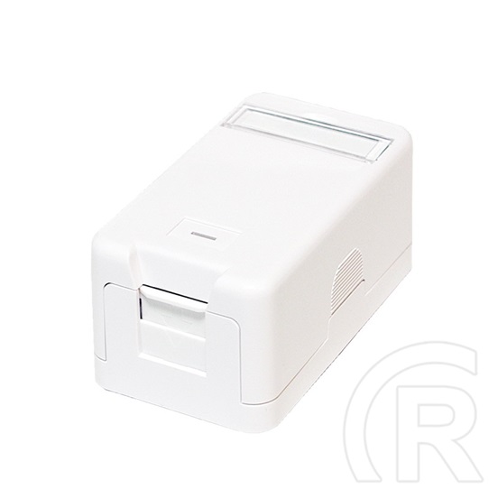 Logilink Felületre szerelhető doboz 1 keystone modulhoz, fehér