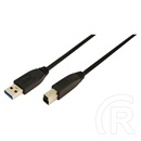 Logilink USB 3.0 A-B 2 x (M) kábel 3m