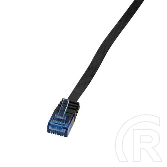 Logilink UTP CAT5e lapos patch kábel 5 m (fekete)