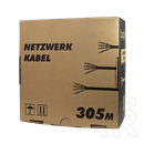 Logilink UTP Cat5e falikábel 100 m (szürke)
