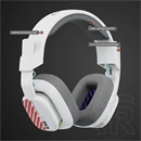 Logitech ASTRO A10 Gaming mikrofonos fejhallgató (3,5 mm, sztereó, vezetékes, PC, PS5, Xbox Series, fehér)