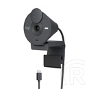 Logitech Brio 300 webkamera (1080p, USB-C, mikrofon, grafitszürke)
