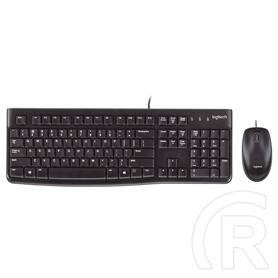 Logitech MK120 Desktop billentyűzet + egér (UK, USB, fekete)