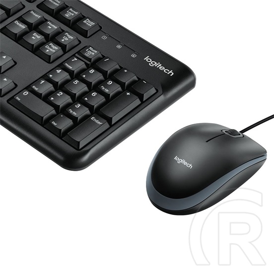 Logitech MK120 Desktop billentyűzet + egér (UK, USB, fekete)