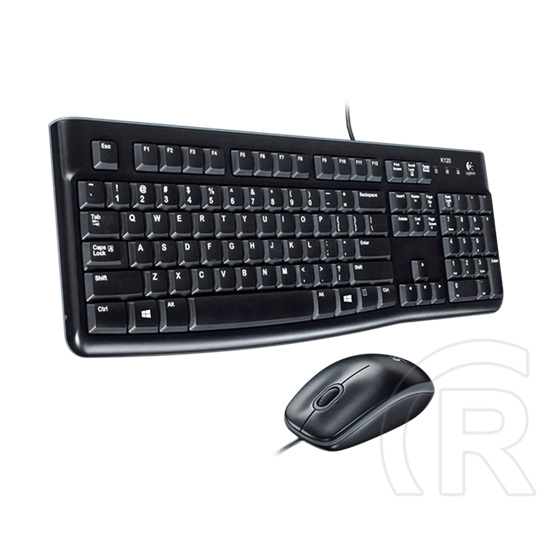 Logitech Desktop MK120 (US, USB, fekete)
