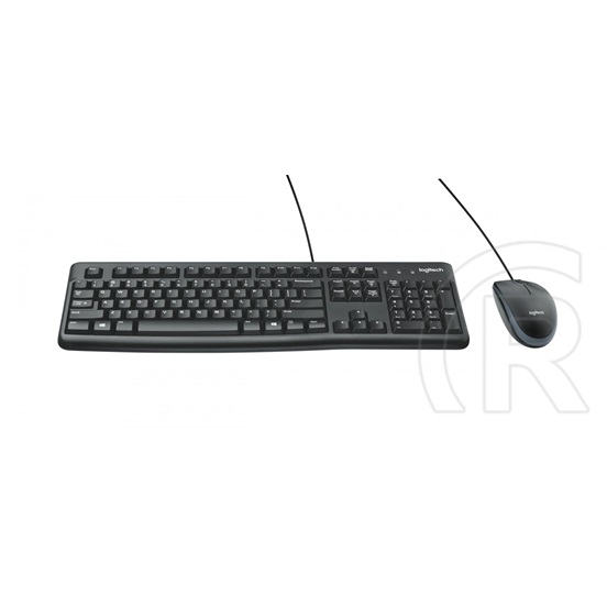 Logitech Desktop MK120 (US, USB, fekete)