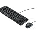 Logitech Desktop MK120 (US, USB, fekete)