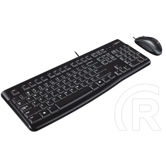 Logitech Desktop MK120 (US, USB, fekete)