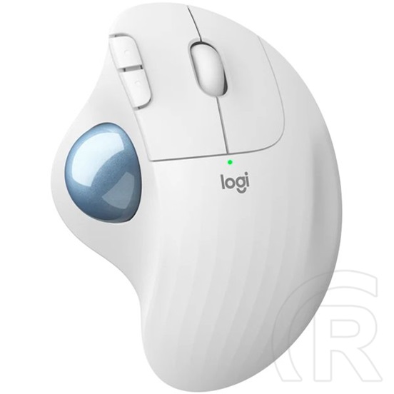 Logitech Ergo M575 Trackball cordless optikai egér (USB/Bluetooth, fehér)