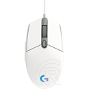 Logitech G203 Lightsync optikai egér (USB, fehér)