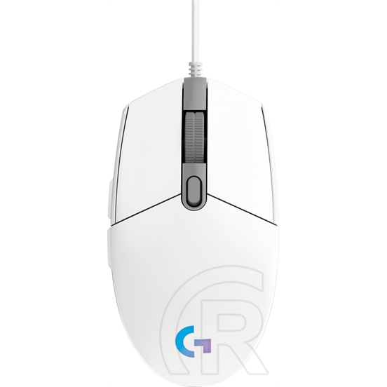 Logitech G203 Lightsync optikai egér (USB, fehér)