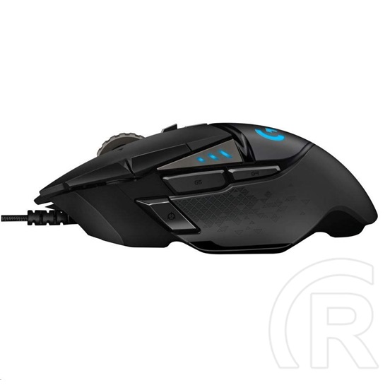 Logitech G502 Hero optikai gamer egér (USB, fekete)