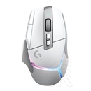 Logitech G502 X PLUS cordless optikai egér (USB, fehér)