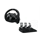 Logitech G920 Driving Force kormány + Astro A10 headset (fehér, rezgőhatás, pedál, műterhelés, PS3/PS4/PS5/PC kompatibil