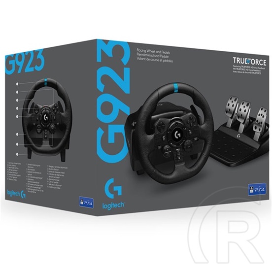 Logitech G923 TrueForce Sim Racing Wheel kormány (PS4/5/PC)