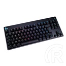 Logitech G Pro Clicky billentyűzet (gravírozott HU, TKL, RGB, fekete)