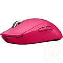 Logitech G Pro X Superlight cordless optikai egér (USB, rózsaszín)