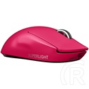 Logitech G Pro X Superlight cordless optikai egér (USB, rózsaszín)