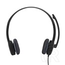 Logitech H151 mikrofonos fejhallgató (fekete)